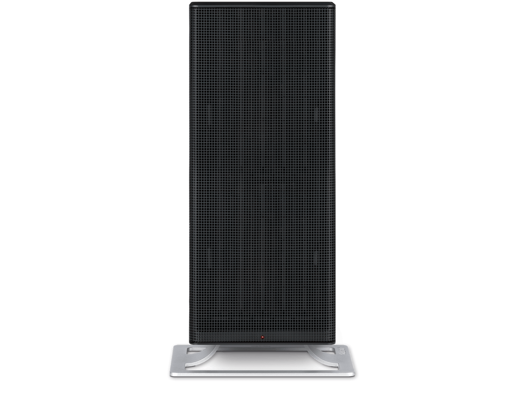 Anna heater by Stadler Form in black Anna heater by Stadler Form in black as front view