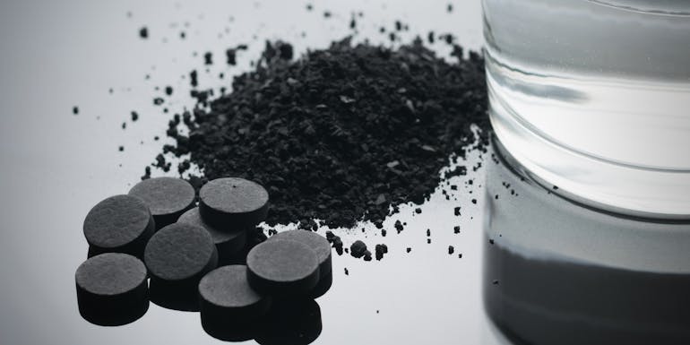 Comprimé de charbon activé Comprimé de charbon activé