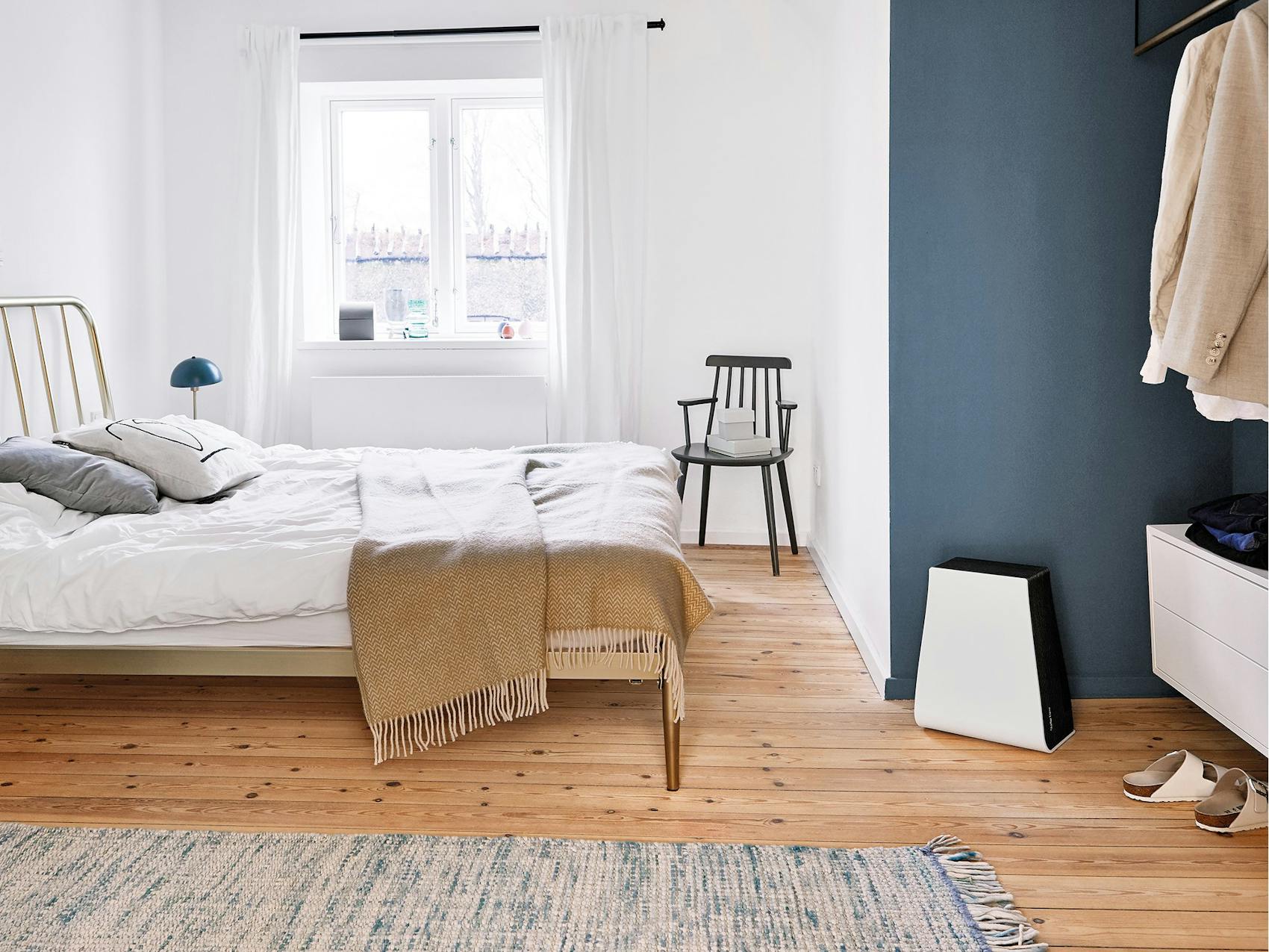 George air washer by Stadler Form George air washer by Stadler Form in a bedroom