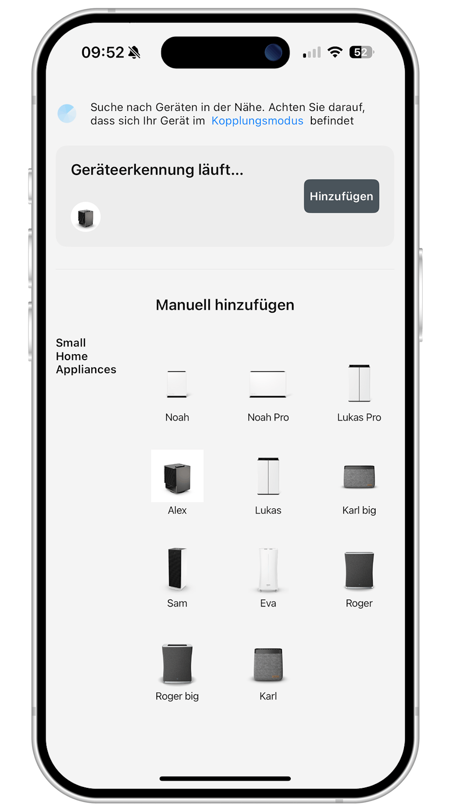 Stadler Form App fügt Heizlüfter Alex hinzu Stadler Form App fügt Heizlüfter Alex hinzu