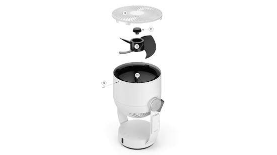 Cleaning FAQ for Leo 3D Fan by Stadler Form FAQ for how to clean Lea fan by Stadler Form