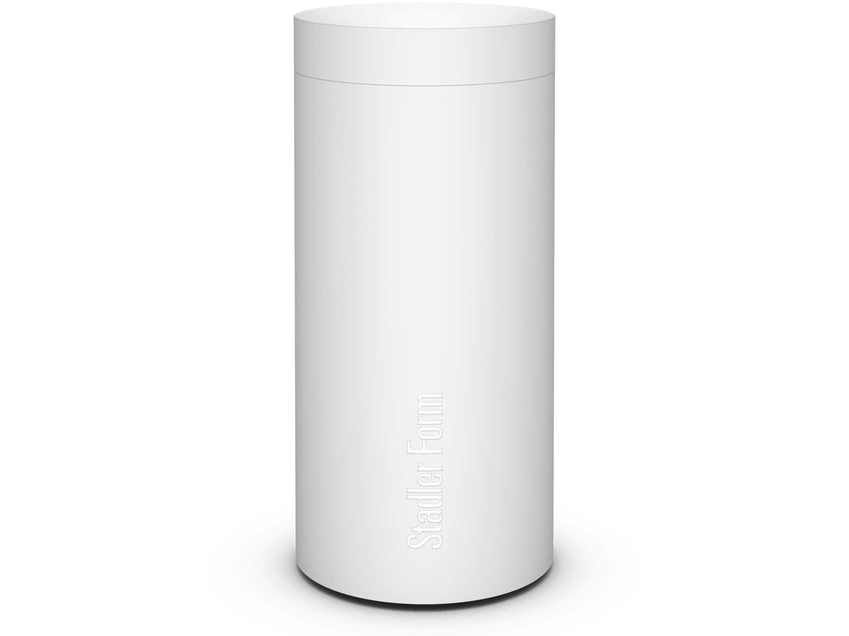 Lucy aroma diffuser by Stadler Form in white as front view