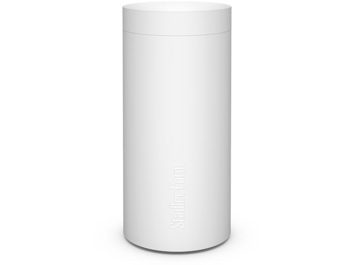 Lucy aroma diffuser by Stadler Form in white as front view
